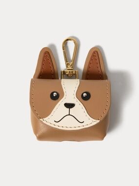 A Bandolier Frenchie Puppy Air Pods Pouch Holder